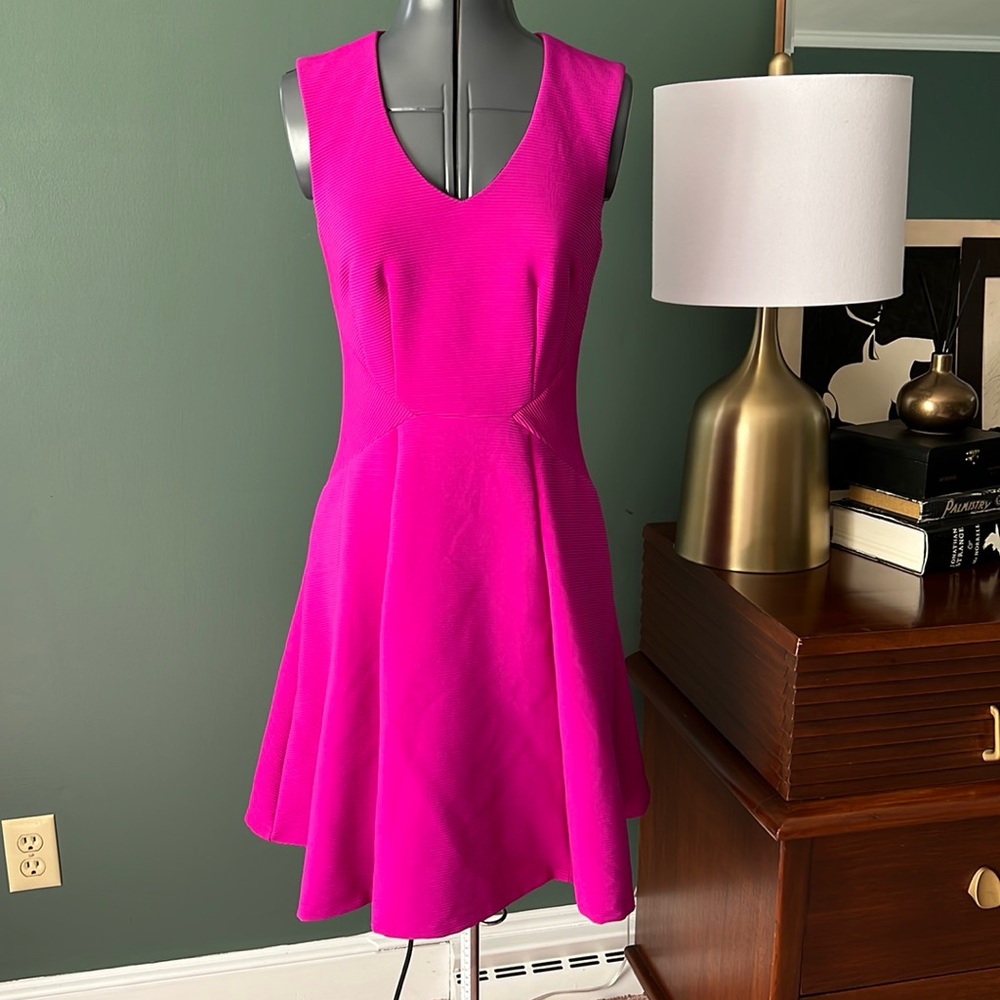 Nanette Lepore Magenta Day Tripper Dress